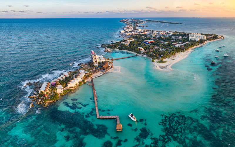 Imagen 1 Foto De Vista Area De Isla Mujeres